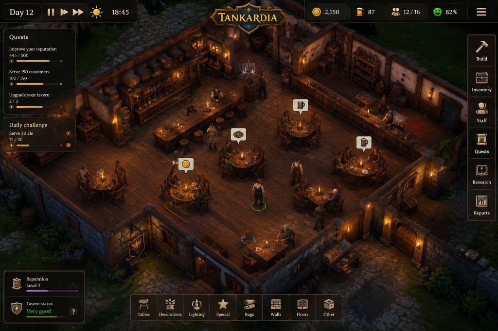 Tankardia: Silent Conquest oyun ekranı