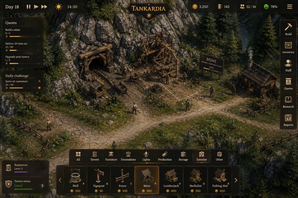 Tankardia: Silent Conquest oyun ekranı